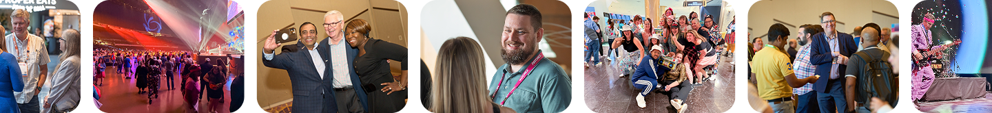 reel of pictures of a previous year's event