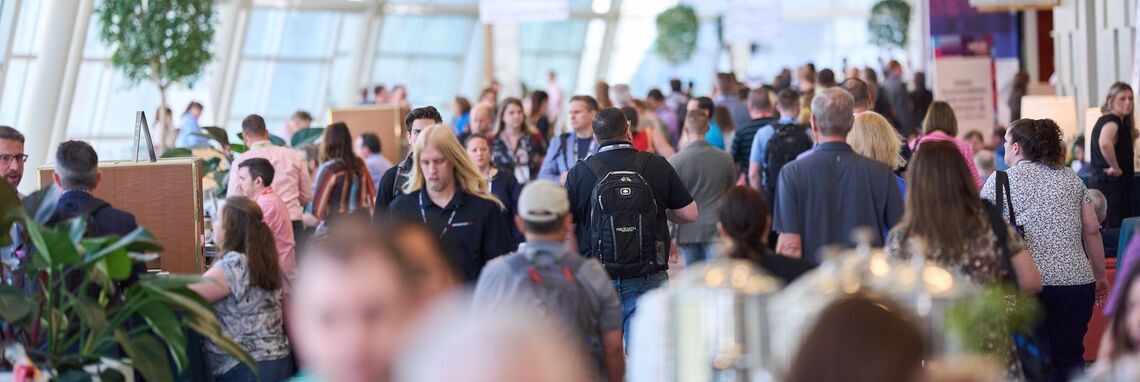 convention hall booths
