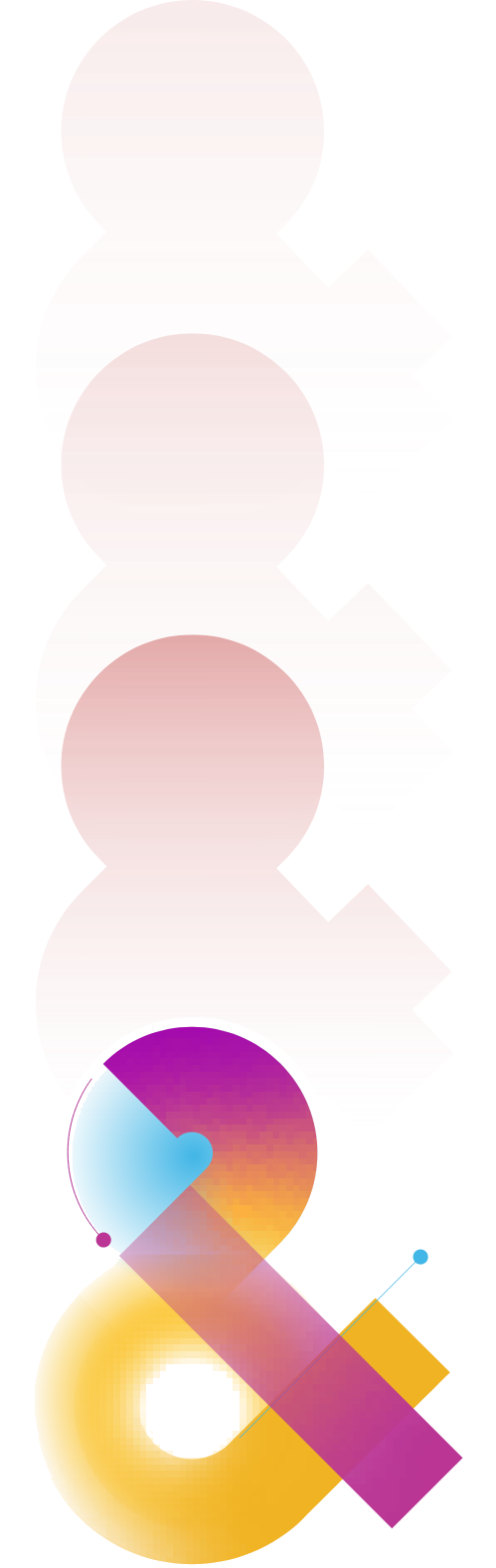 decorative stylized ampersand