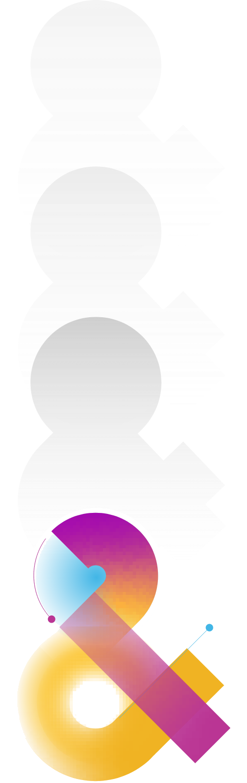 decorative stylized ampersand