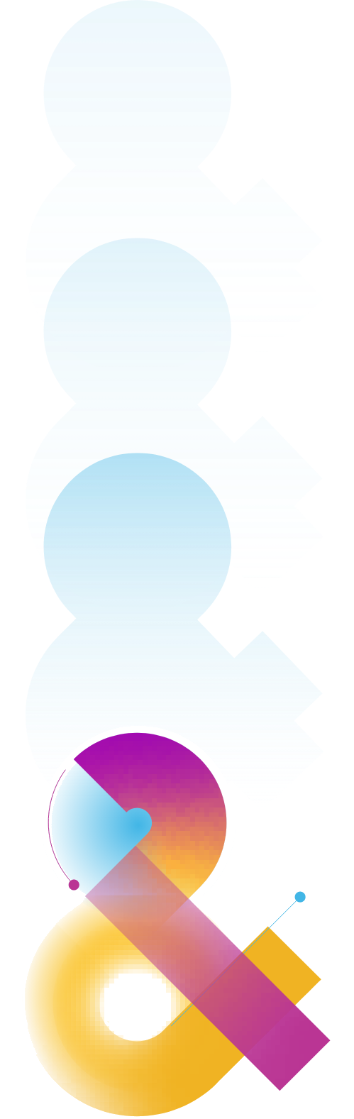 decorative stylized ampersand