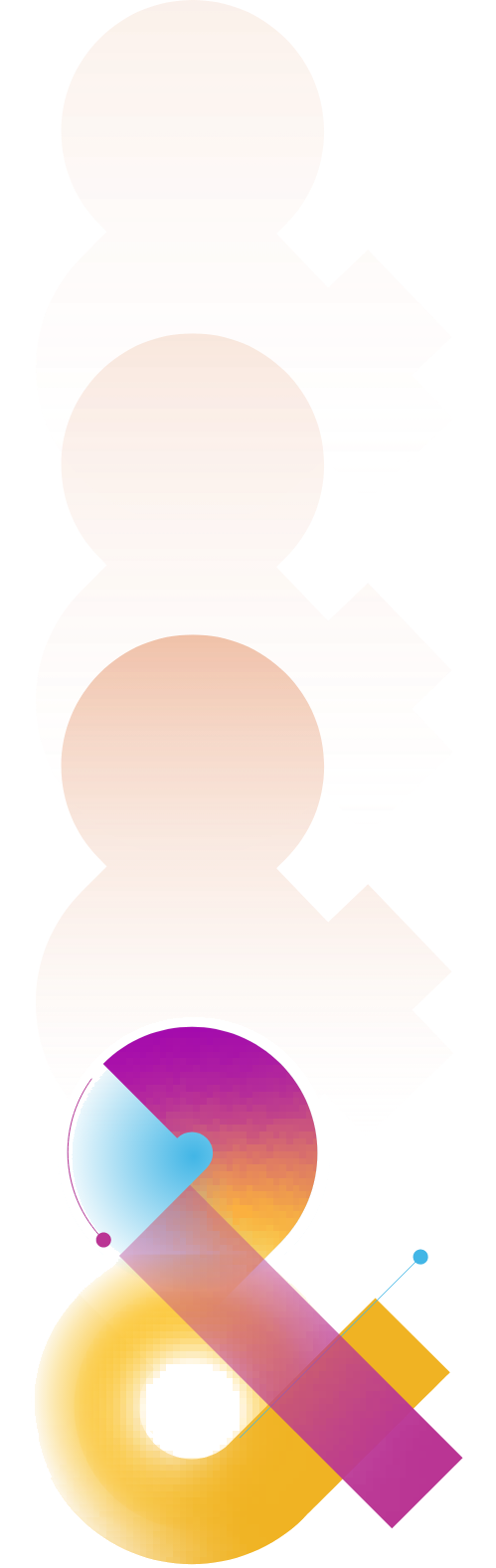 decorative stylized ampersand