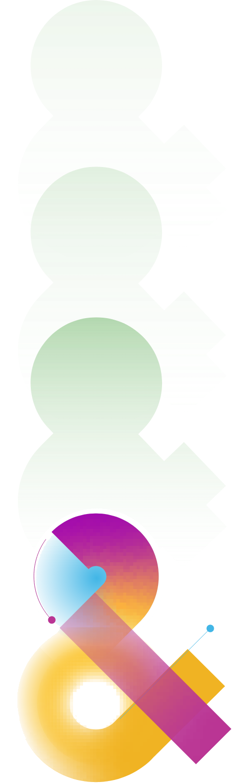 decorative stylized ampersand