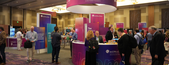 convention hall booths